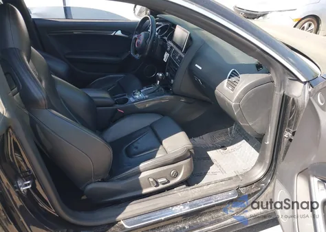 2013 Audi S5 3.0T Premium Plus from USA, damaged, VIN WAUVGAFR2DA010698